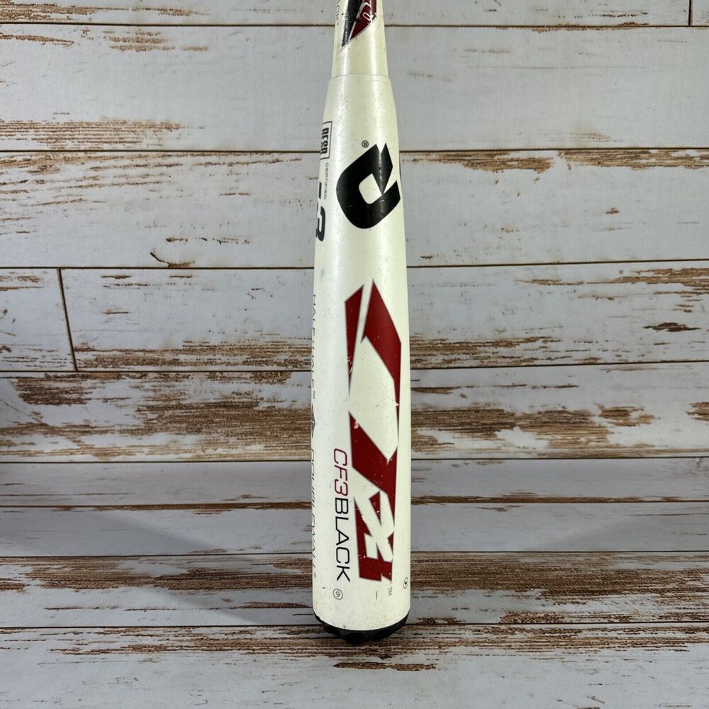 DeMarini CF3 Black PitchBlack Composite Fastpitch Softball Bat 32/31 (-3) CF810